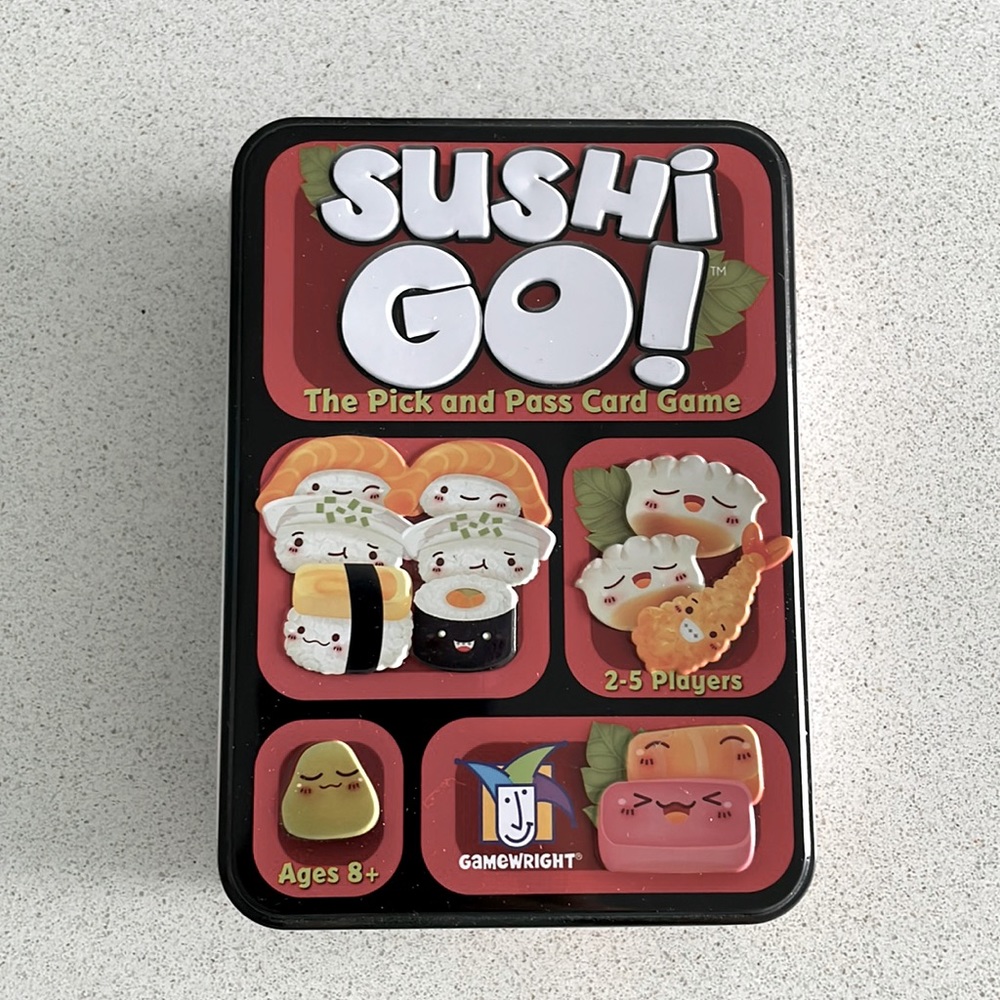 Sushi GO! - The Pick and Pass Card Game by Gamewright